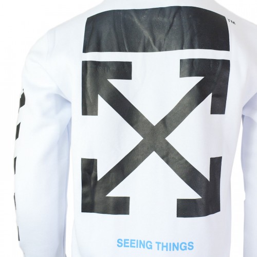 Off-White Classic Arrows White Hoodie